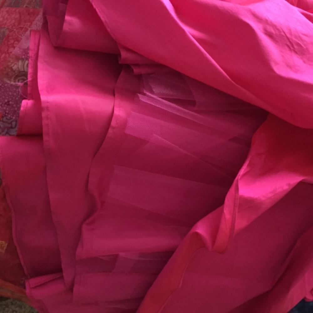 Stunning Fuchsia CK Petal Appliqué Dress - Picture 6 of 8